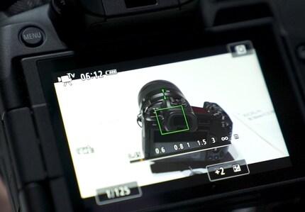 Feld grün und Pfeile zusammen: im Fokus