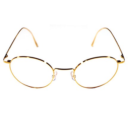 Thin spectacle frames work well