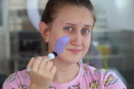 When the big tingle sets in and your facial features slip away.