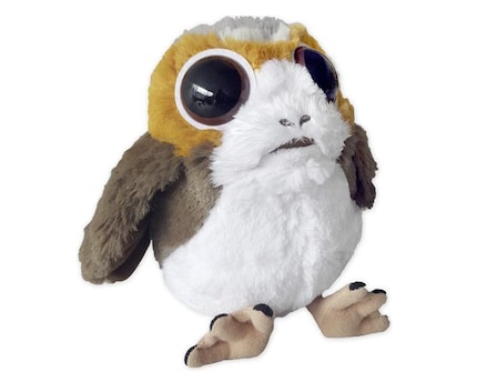 Star Wars plush porg