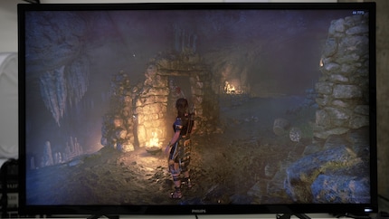 Links mit HDR1000, rechts ohne