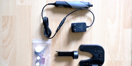 Der Inhalt der Packung ist ziemlich übersichtlich.