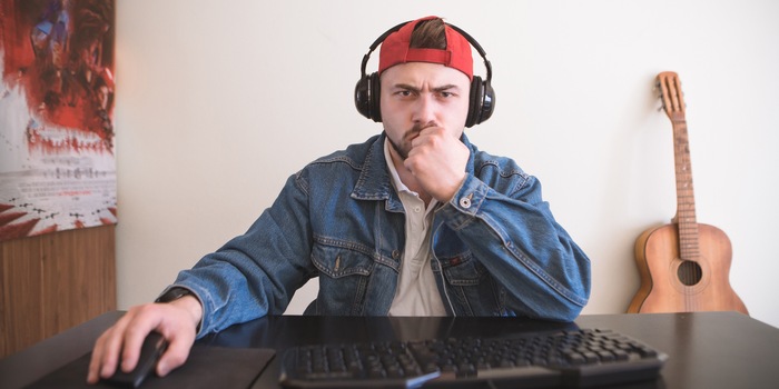 Kommentator im Internet (Abb. ähnlich) Kommentator im Internet (Abb. ähnlich)