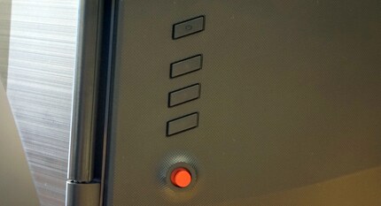 Gli elementi di controllo sul retro