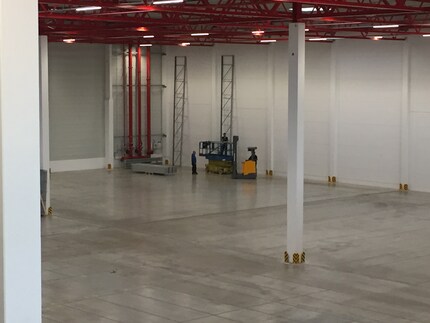 Gähnende Leere: So sah das leere Lager beim Bezug aus.