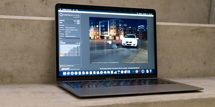 L’écran Retina a belle allure.