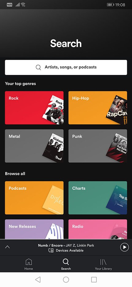 Spotify hat seinen Suchbildschirm vor Kurzem kaputt gemacht