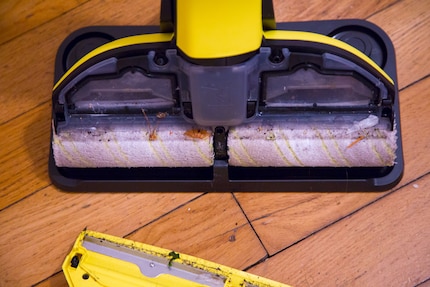 Les mains dans les poches: le nettoyeur a fait tout le boulot.