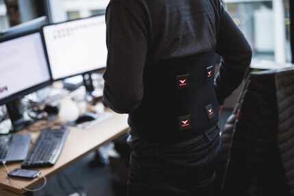 .... l'arrière chauffe et vibre.