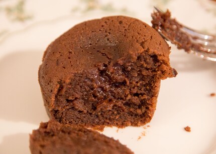 Flüssig ist anders: Der Lavacake war trotzdem geniessbar