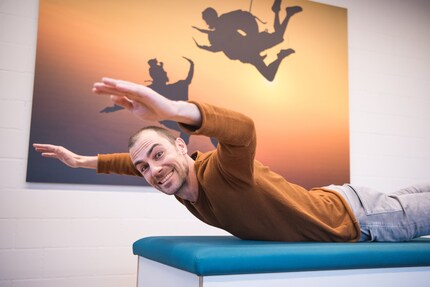 Der theoretische Unterricht passt auf ein Bild.