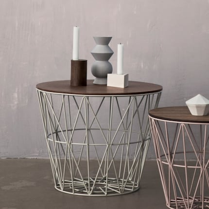 «Il filo» può facilmente ospitare la biancheria. Foto: Ferm Living