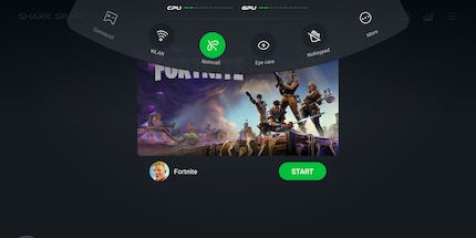 Das Game Dock ist ein nettes Feature, das gut funktioniert