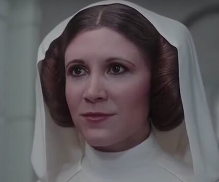 Right Leia computer animated («Rogue One: A Star Wars Story»)