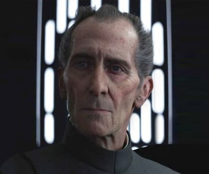 Right Tarkin computer animated («Rogue One: A Star Wars Story»)