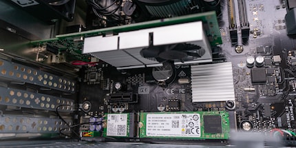 I haven't seen such a «graphics card» for a long time...