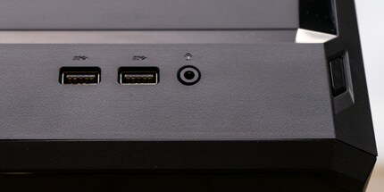 There are enough connections for a small gaming PC.