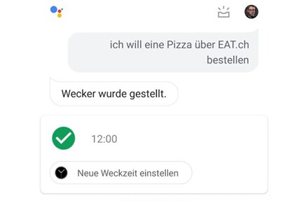 At least the alarm time has something vaguely to do with food
