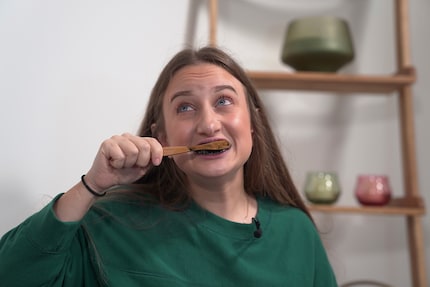 Der Bürstenkopf ist etwas zu gross.