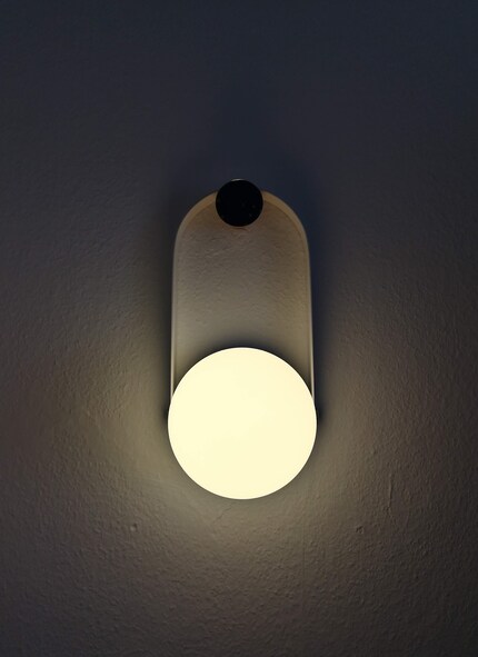 Looks like a floating planet in the dark, doesn’t it?