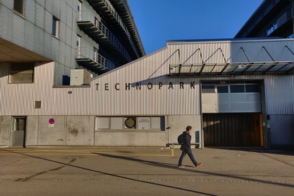 Der Technopark an der Pfingstweidstrasse in Zürich