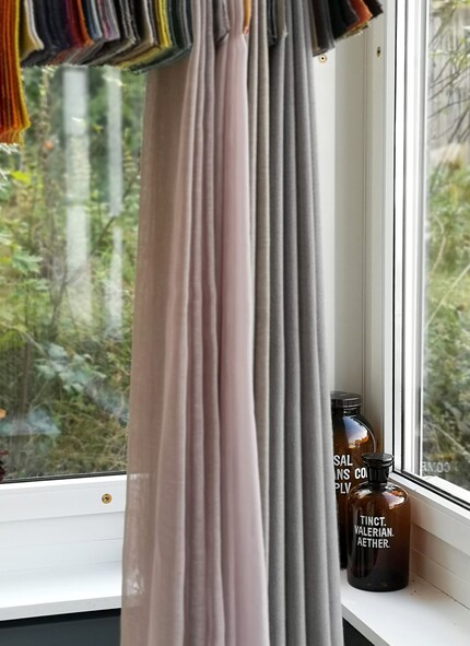 Immer griffbereit: Stoffmuster