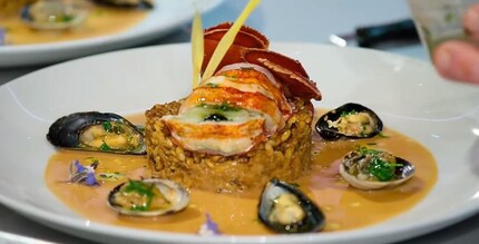 Pas assez traditionnel: une interprétation de paella (source:Netflix)