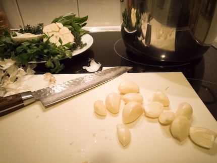 After peeling, all you need to do is cook.