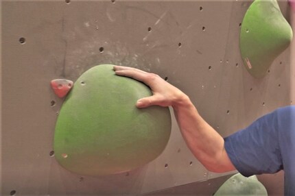 Sloper with open hand grip