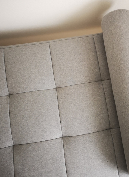 Le revêtement en coton est amovible.