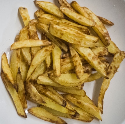 Better: The second attempt. But these fries weren't really good either.