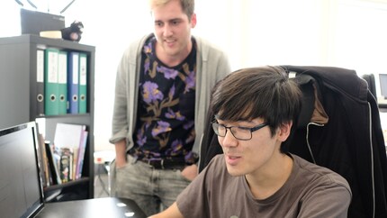 Roger und Arno sind auch schon länger mit dabei.