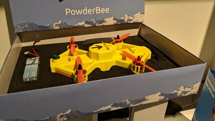 Noch ist die PowderBee ein Prototyp, aber schon voll funktionsfähig.