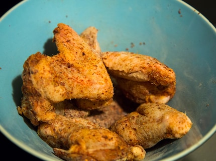 Assaisonnées: elles sont encore un peu pâlottes.