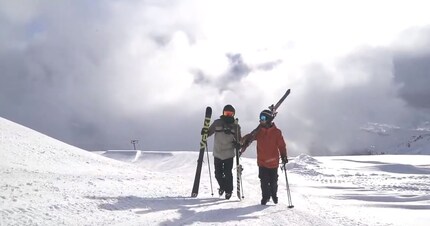 Auch zu Fuss ein Vergnügen, nur fliegen ist schöner.