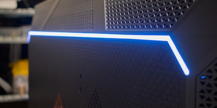 Der RGB-Kitsch hält sich glücklicherweise in Grenzen.