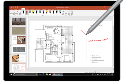 Digital pens enjoy broad support on all Office products.