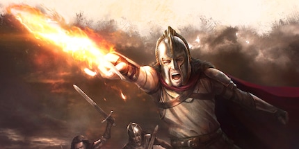 Azor Ahai colpisce il Re della Notte con Portatrice di Luce