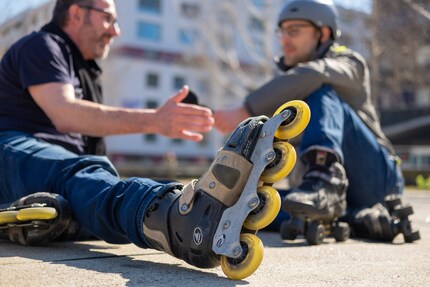 Die Skates standen für Jürg viele Jahre lang im Vordergrund.