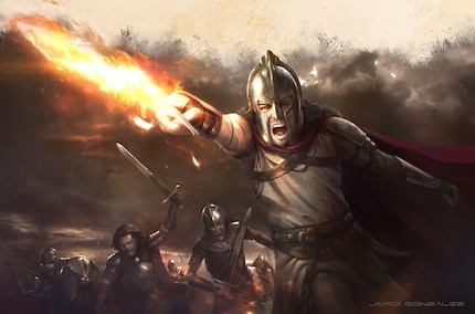 Azor Ahai e la spada Portatrice di Luce