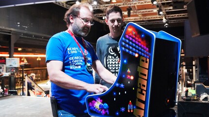 The Vintage Computer Festival in Zurich is the place to meet exciting retro projects and people.