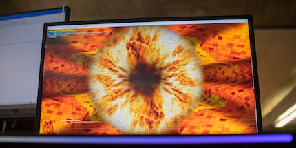 Nein, das ist nicht Saurons Auge, sondern ein Katzenanus, äh, sorry, Fur Mark.