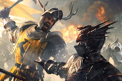 Robert Baratheon erschlägt Rhaegar Targaryen am Trident