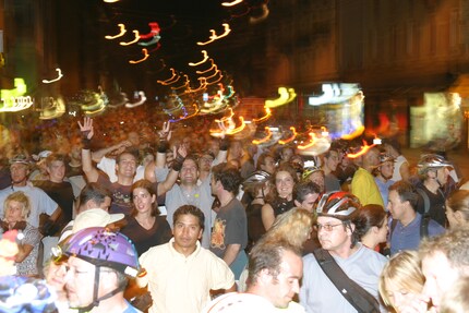 Die Skater sind los: Zu den besten Zeiten waren in Zürich über 8000 Teilnehmer auf den Strassen.