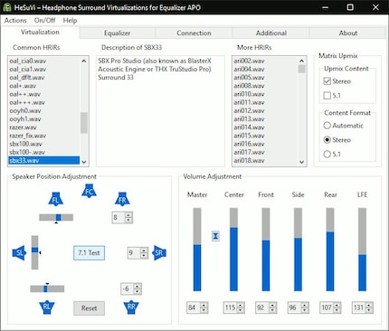 Hesuvi software makes every set of headphones compatible with surround sound.