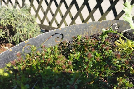 Ein paar Tage nach dem Aufbau zeigen sich die ersten Rostflecken.