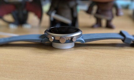 Das Dock ist winzig.