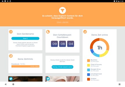 Sur les sites pornographiques, cette fenêtre s'affiche automatiquement. Plus bas, des liens vidéo vers des contenus Disney.
