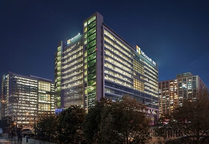 Das Microsoft Research Building in Beijing