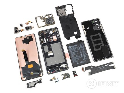 Ein demontiertes Huawei P30 Pro